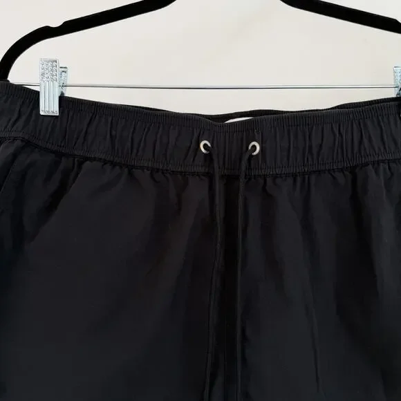 Aime Leon Dore Shorts Men Large Black Nylon Logo Drawstring ALD Athletic Running - Picture 2 of 12